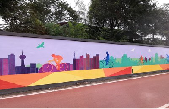 安顺墙体彩绘-围墙