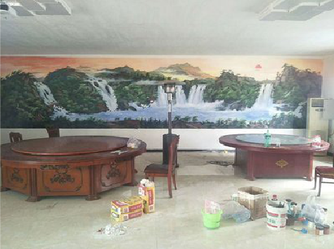 安顺墙绘-写实风景