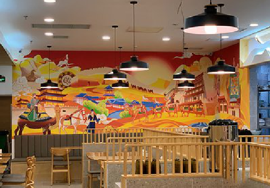 安顺商业空间彩绘介绍。