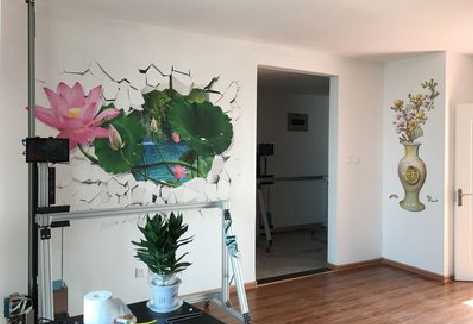 安顺墙体彩绘相比墙纸的优势。