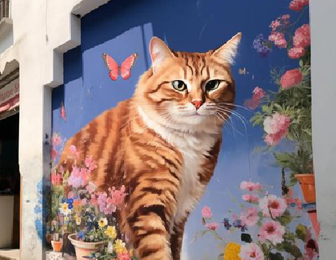 安顺自己绘制有个性的手绘墙