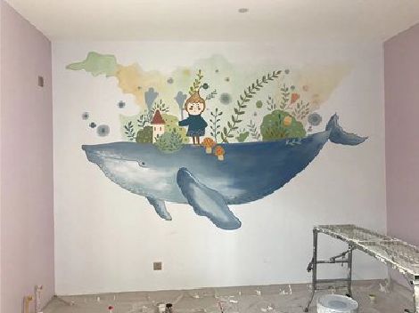 安顺手绘墙的特点及优势。